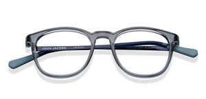 Transparent Round Full Rim Unisex Eyeglasses by John Jacobs-229391