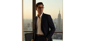 Transparent Round Full Rim Unisex Eyeglasses by John Jacobs-229391