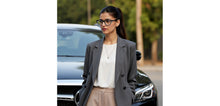 Load image into Gallery viewer, Transparent Round Full Rim Unisex Eyeglasses by John Jacobs-229391