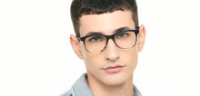 Load image into Gallery viewer, Grey Square Full Rim Unisex Eyeglasses by John Jacobs-215543