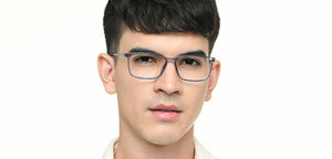 Transparent Rectangle Full Rim Unisex Eyeglasses by Lenskart Air-222133