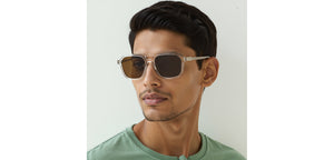 Transparent  Full Rim Unisex Sunglasses by John Jacobs-220512