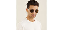 Load image into Gallery viewer, Transparent Square Full Rim Unisex Sunglasses by John Jacobs-220515