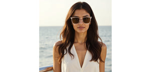 Transparent Square Full Rim Unisex Sunglasses by John Jacobs-220515