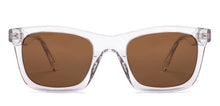 Load image into Gallery viewer, Transparent Square Full Rim Unisex Sunglasses by John Jacobs-220515