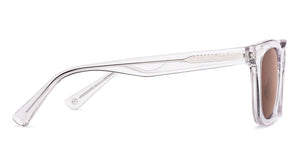 Transparent Square Full Rim Unisex Sunglasses by John Jacobs-220515