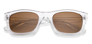 Transparent Square Full Rim Unisex Sunglasses by John Jacobs-220515