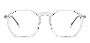 Transparent Geometric Full Rim Unisex Eyeglasses by Lenskart Air Online-201275