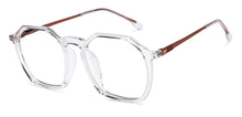 Load image into Gallery viewer, Transparent Geometric Full Rim Unisex Eyeglasses by Lenskart Air Online-201275