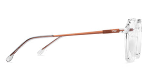 Transparent Geometric Full Rim Unisex Eyeglasses by Lenskart Air Online-201275