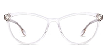 Load image into Gallery viewer, Transparent Cat Eye Full Rim Women Eyeglasses by John Jacobs-215549