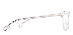 Transparent Cat Eye Full Rim Women Eyeglasses by John Jacobs-215549