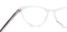 Load image into Gallery viewer, Transparent Cat Eye Full Rim Women Eyeglasses by John Jacobs-215549