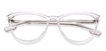 Load image into Gallery viewer, Transparent Cat Eye Full Rim Women Eyeglasses by John Jacobs-215549