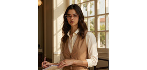 Transparent Cat Eye Full Rim Women Eyeglasses by Lenskart Air-231971
