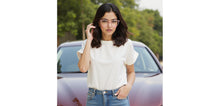 Load image into Gallery viewer, Transparent Cat Eye Full Rim Women Eyeglasses by Lenskart Air-231971
