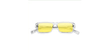 Load image into Gallery viewer, Transparent Rectangle Full Rim Unisex Eyeglasses by John Jacobs-225096