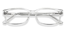 Load image into Gallery viewer, Transparent Rectangle Full Rim Unisex Eyeglasses by Vincent Chase-210801