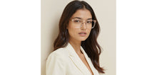 Load image into Gallery viewer, Transparent Square Full Rim Unisex Eyeglasses by John Jacobs-236872
