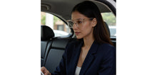 Load image into Gallery viewer, Transparent Square Full Rim Unisex Eyeglasses by John Jacobs-236872