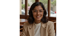 Transparent Square Full Rim Unisex Eyeglasses by John Jacobs-236872