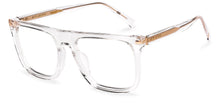 Load image into Gallery viewer, Transparent Square Full Rim Unisex Eyeglasses by John Jacobs-236872