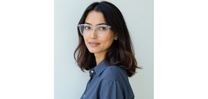 Transparent Square Full Rim Unisex Eyeglasses by Lenskart Air-231963