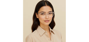 Transparent Square Full Rim Unisex Eyeglasses by Lenskart Air-231963