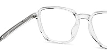 Load image into Gallery viewer, Transparent Square Full Rim Unisex Eyeglasses by Lenskart Air-210181