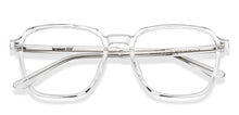 Load image into Gallery viewer, Transparent Square Full Rim Unisex Eyeglasses by Lenskart Air-210181