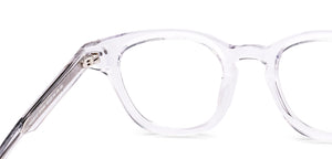 Transparent Square Full Rim Unisex Eyeglasses by Vincent Chase-223084