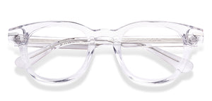 Transparent Square Full Rim Unisex Eyeglasses by Vincent Chase-223084