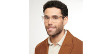 Load image into Gallery viewer, Transparent Square Full Rim Women Eyeglasses by Fossil-207568