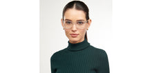 Load image into Gallery viewer, Transparent Square Full Rim Women Eyeglasses by Fossil-207568