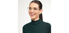 Load image into Gallery viewer, Transparent Square Full Rim Women Eyeglasses by Fossil-207568