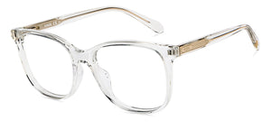 Transparent Square Full Rim Women Eyeglasses by Fossil-207568