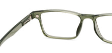 Load image into Gallery viewer, Transparent Green Rectangle Full Rim Unisex Eyeglasses by Lenskart Air-222521