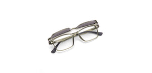 Transparent Green Rectangle Full Rim Unisex Eyeglasses by Lenskart Air-222521