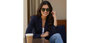 Transparent Round Full Rim Unisex Sunglasses by John Jacobs-220525
