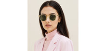 Load image into Gallery viewer, Transparent Square Full Rim Unisex Sunglasses by John Jacobs-220517