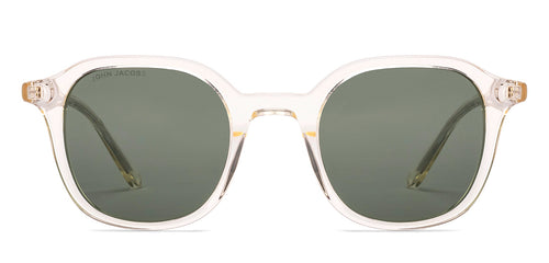 Transparent Square Full Rim Unisex Sunglasses by John Jacobs-220517