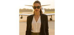 Transparent Square Full Rim Unisex Sunglasses by John Jacobs-220516