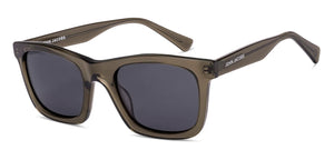Transparent Square Full Rim Unisex Sunglasses by John Jacobs-220516