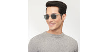 Load image into Gallery viewer, Transparent Rectangle Full Rim Unisex Sunglasses by Vincent Chase Online-207713