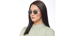 Transparent Rectangle Full Rim Unisex Sunglasses by Vincent Chase Online-207713