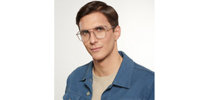 Transparent Aviator Full Rim Unisex Eyeglasses by Lenskart Air-149644