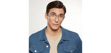 Load image into Gallery viewer, Transparent Aviator Full Rim Unisex Eyeglasses by Lenskart Air-149644