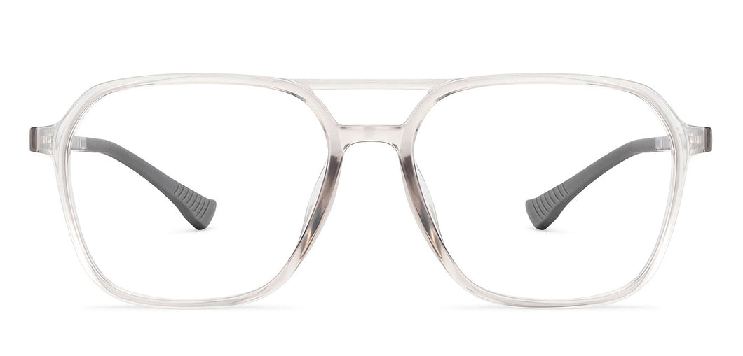 Transparent Aviator Full Rim Unisex Eyeglasses by Lenskart Air-149644