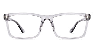 Transparent Rectangle Full Rim Unisex Eyeglasses by John Jacobs-215561