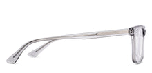 Load image into Gallery viewer, Transparent Rectangle Full Rim Unisex Eyeglasses by John Jacobs-215561